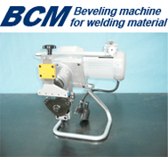 BCM Beveling machine for welding material