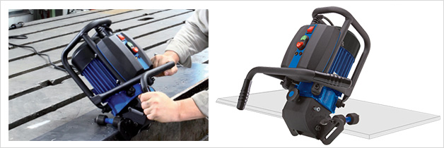 ハンディー開先加工機